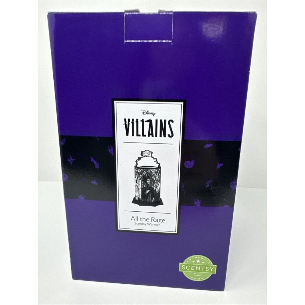 Scentsy Disney Villians ALL THE RAGE Wax Warmer NIB Retired NEW